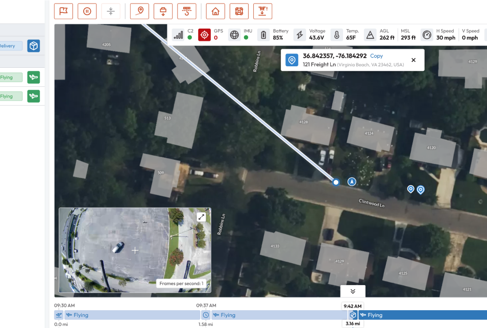 Delivery interface